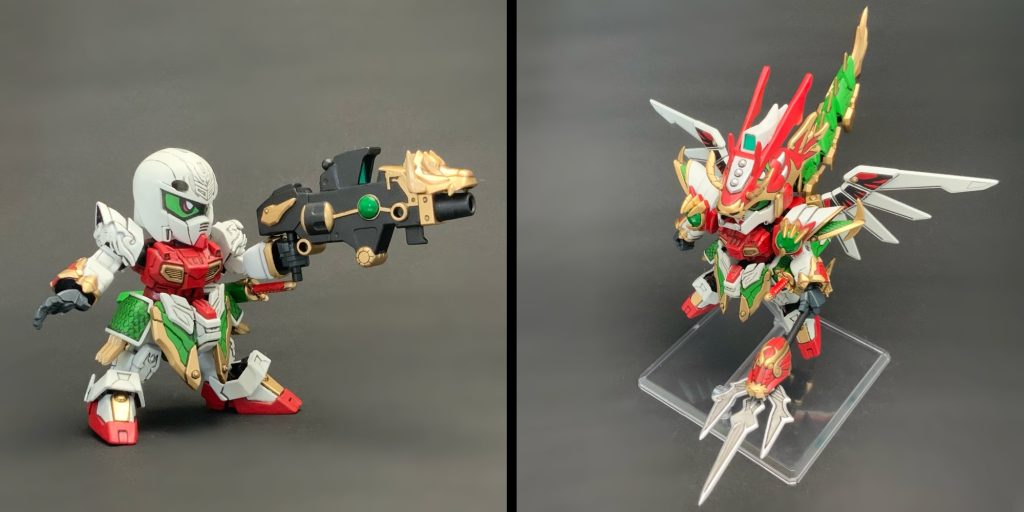 ●怒嵐銃(ドランガン)ここで一句「龍鳴寺 不意にじじいが ぶっ放す」闇黒軍団、狩刃電威有破(ガルバルディアルファ)心の俳句。※BB戦士コミックワールド77参照