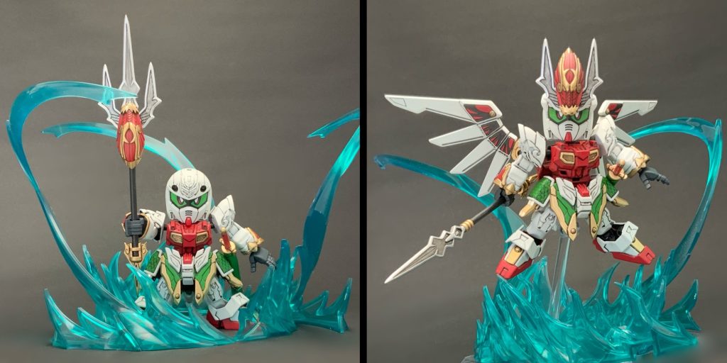 ●神通力『神秘の槍』の新たなる力を身にまとい、紅龍と別行動でも飛行する事が出来るぞ!