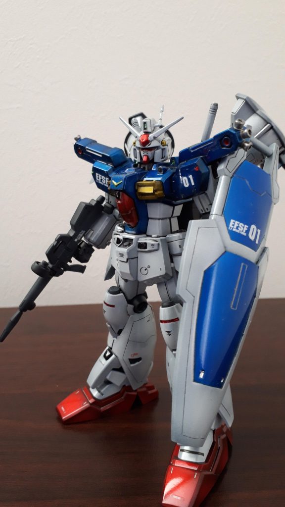 フルバーニアンでした(っ´ω`c)RGと比べると明らかにあっさりとした印象ですが、その分塗装しがいのあるキットと思います。高機動最高ですw(*´ω`*)