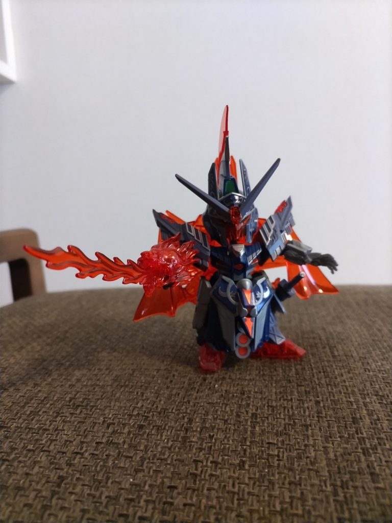 炎のライオンと合体した様子です。