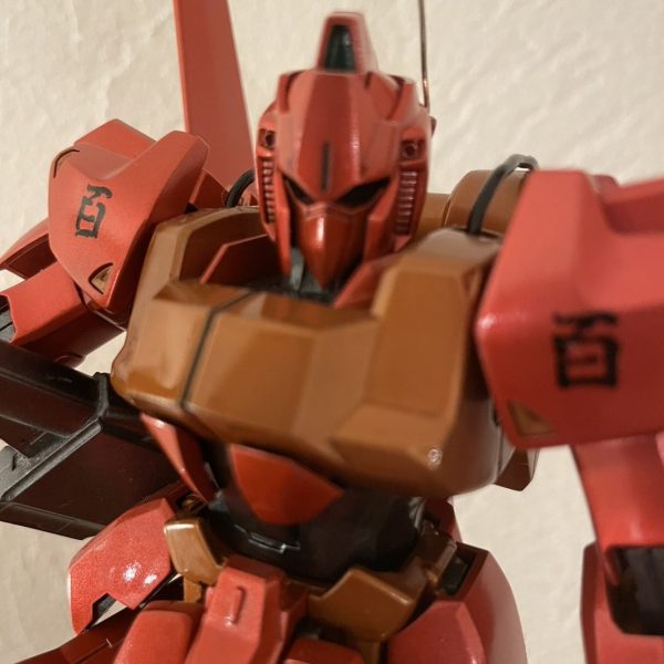 初投稿！！シャア専用百式！