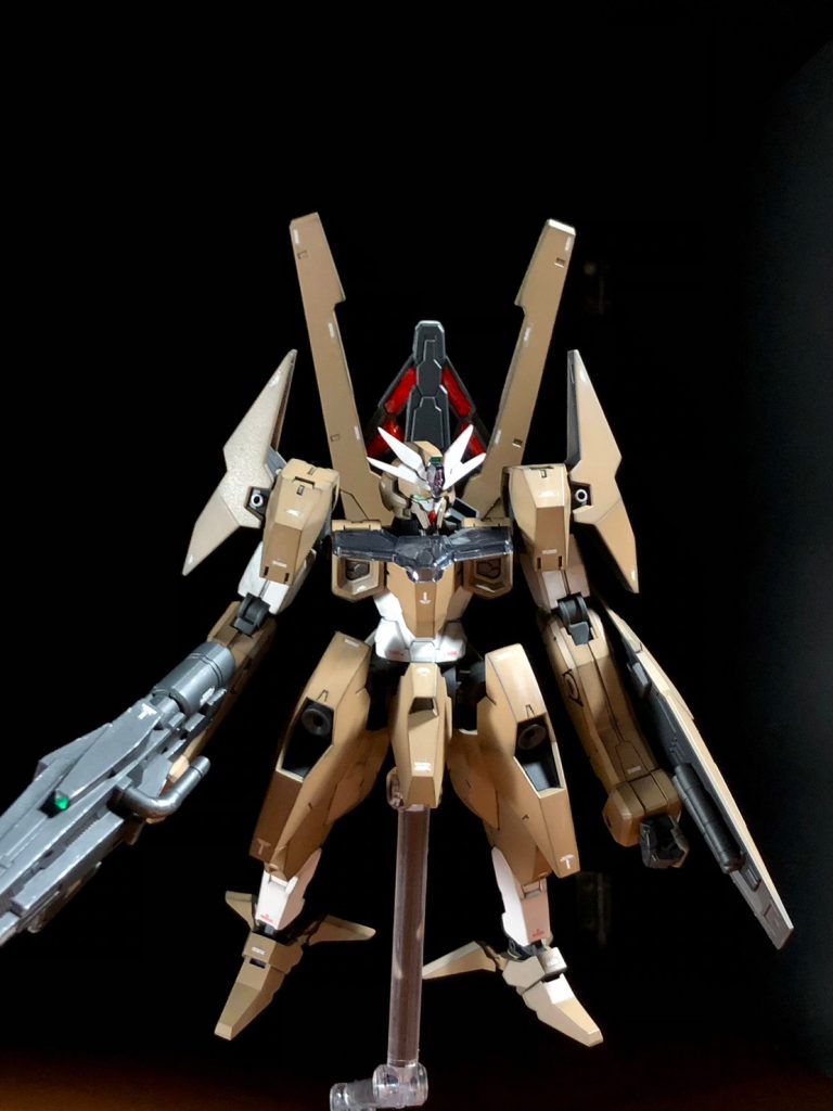 赤色発色部はレジンで立体感を出してみました。