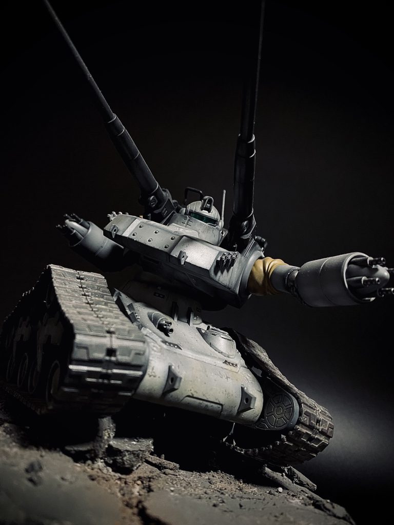 もっと汚した方が臨場感が増したかもしれませんが、駐屯軍でこれまでほとんど戦闘には参加してなかっただろうと勝手な解釈で良しとしてます💦💦