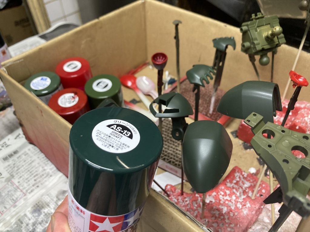 大好きなタミヤカラーAS-13！