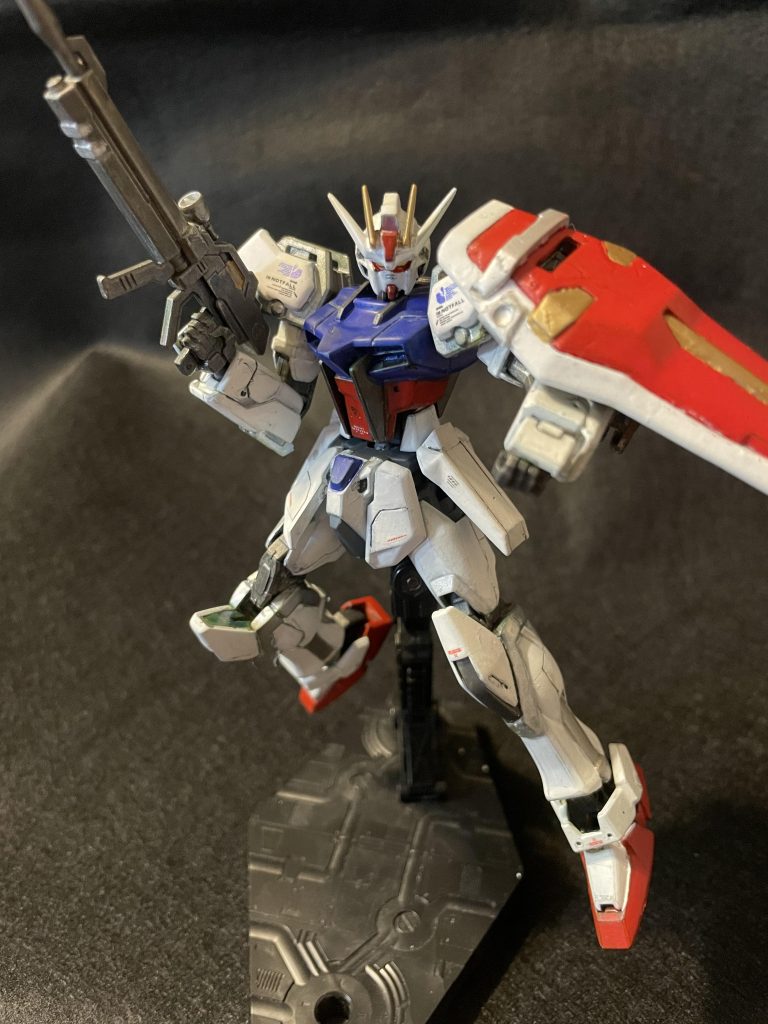 メタルビルドのストライクっぽいポーズまあまあかたちになってますか？