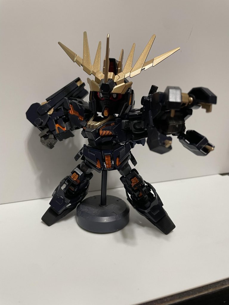 SDCSユニコーンガンダム2号機バンシィ–3枚目/制作者：@manian0203SDBK
