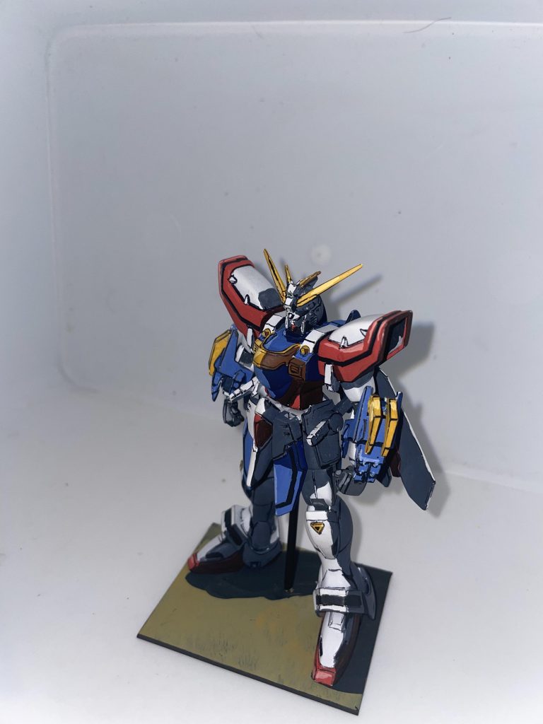 旧キット ゴッドガンダム アニメ塗り–5枚目/制作者：NbHaruto