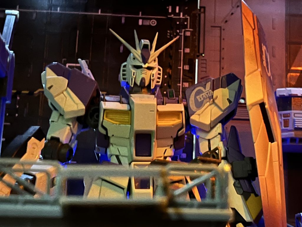 AE & 地球🌏連邦軍EFSF   MS格納庫ジオラマ別ver.–8枚目/制作者：SINANJU