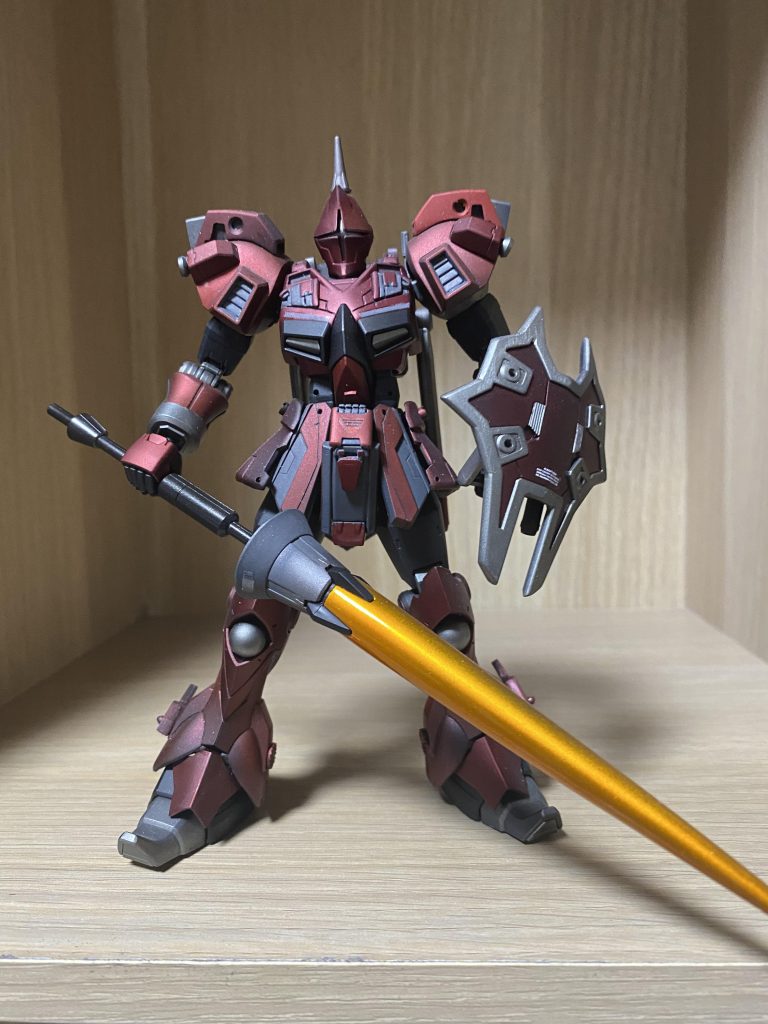 昔、ギレンの野望で出会ってからずっと作成してみたかったキットです。作りが素晴らしい！