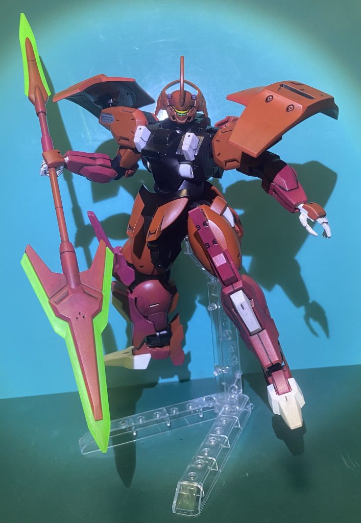 ガンドアーム無しの正統派MSなんで、もっと頑張ってほしい。