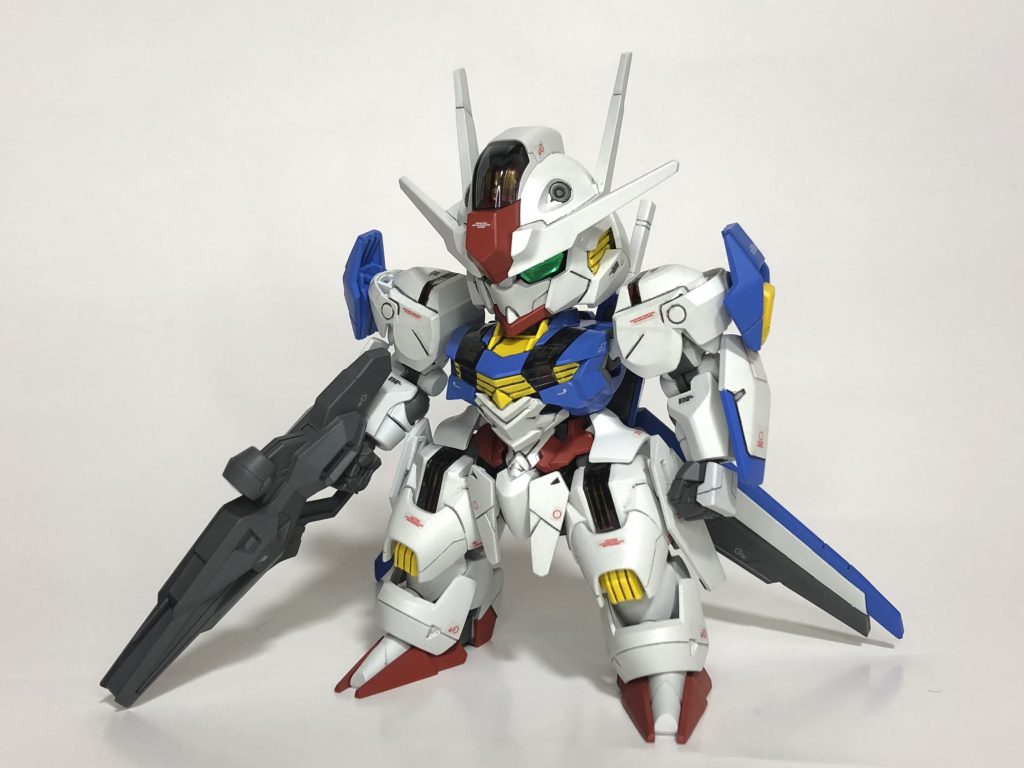 目はUVレジンで膨らませています