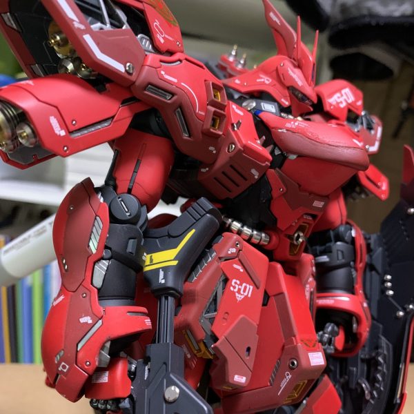 サザビーverka塗り分けメタルパーツ盛り！