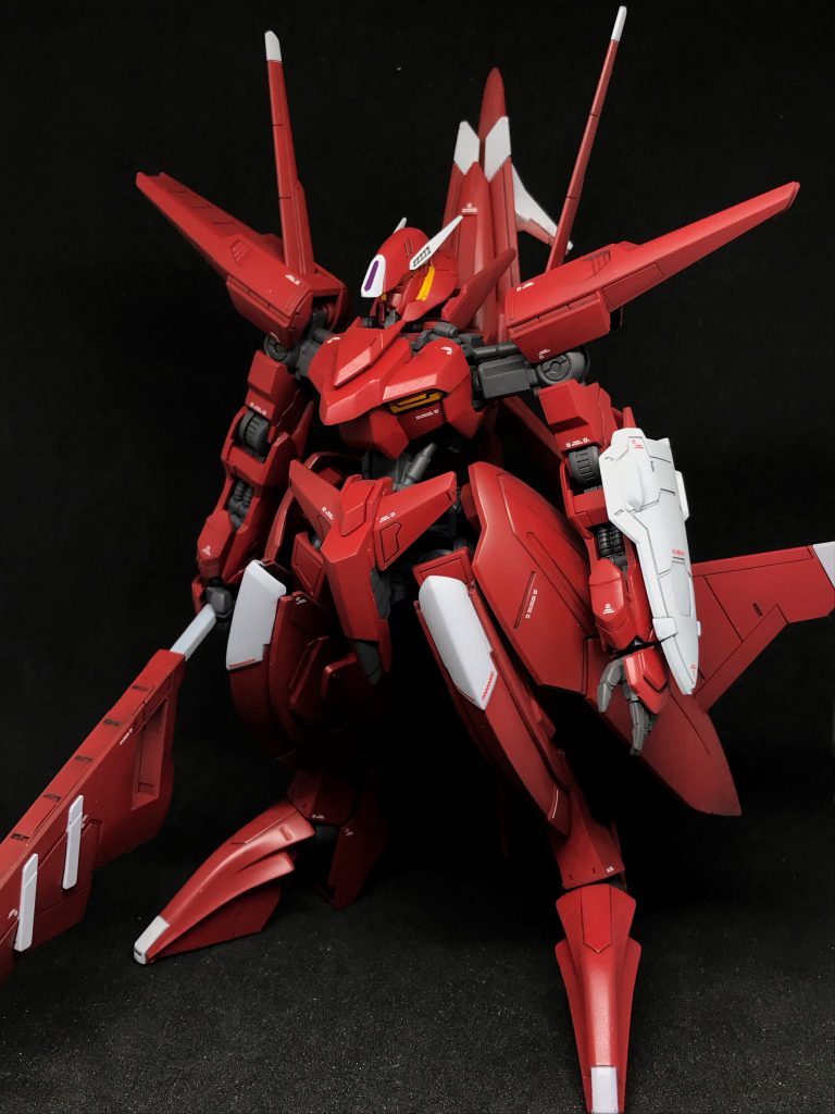 設定画に近い色味になって渋く仕上がったかなと思います。今回も見た目に違和感が無く上手く纏まったと思います