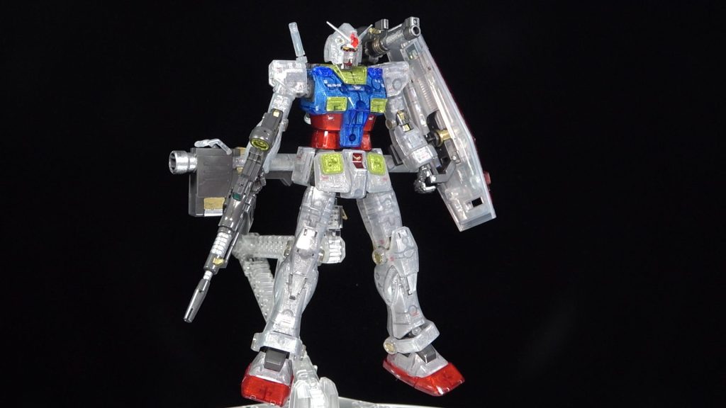HG ガンダム(ジ・オリジン版)[クリアカラー]–2枚目/制作者：セリカ3