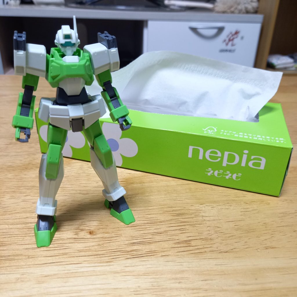 ベースキットのカラーが我が家のネピアと同じ配色でネピアと名付けようか迷いました(笑)