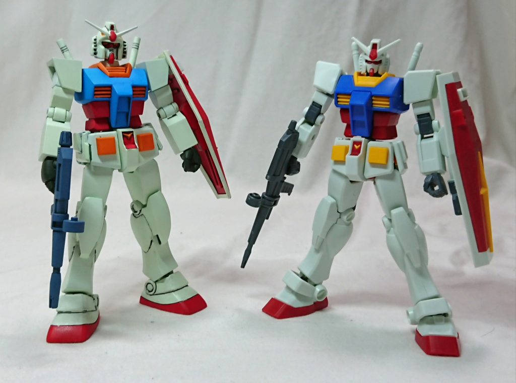 ベースになったEGとツーショット。…って、面影が全くないですね(笑)