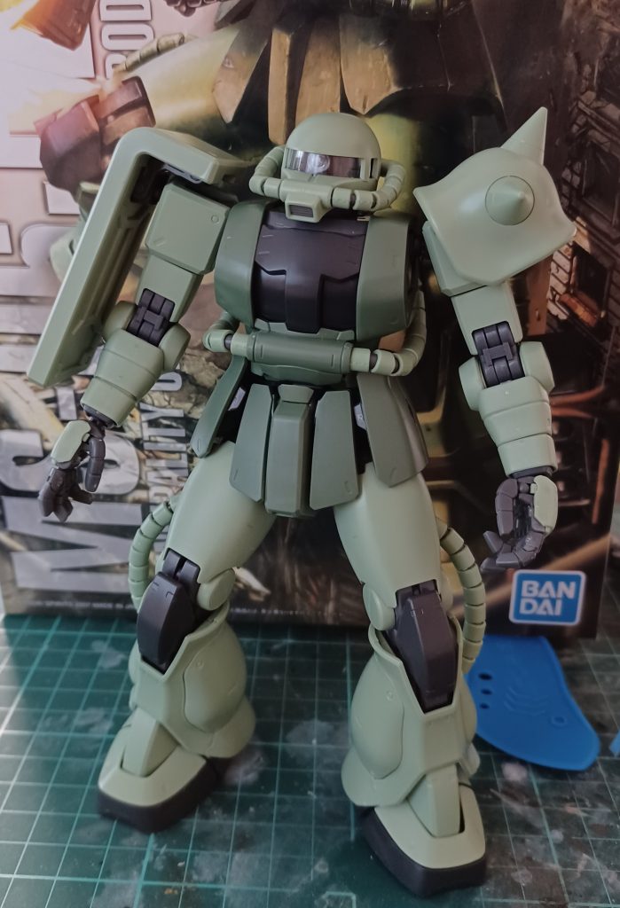 全体も組み終わりました♪つや消しました♪