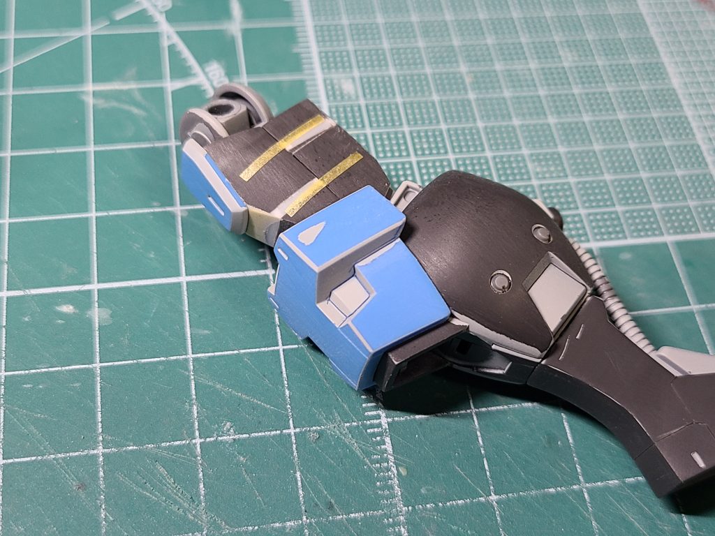 太ももで1mm延長