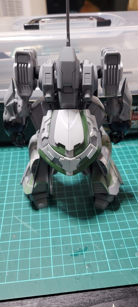 スカート部も大型化、ディティールアップしました。