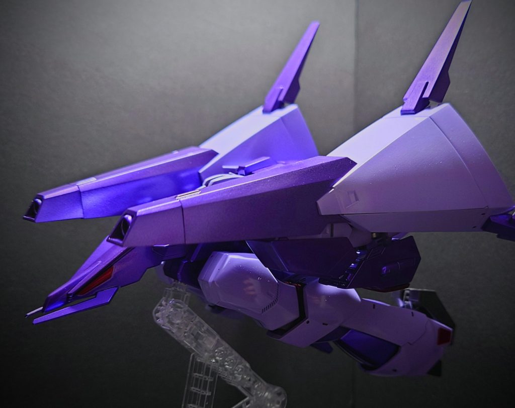 MA形態も良き。てかこの状態でもRGのウェイブライダーより大分大きかったです。