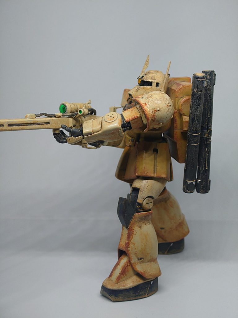 ザクⅠ・スナイパータイプ（ヨンム・カークス機）–3枚目/制作者：ジョー90