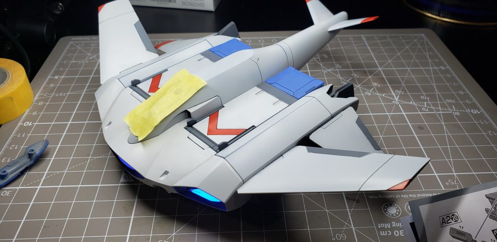 艶消しとデカール前のつるりんティックバラン