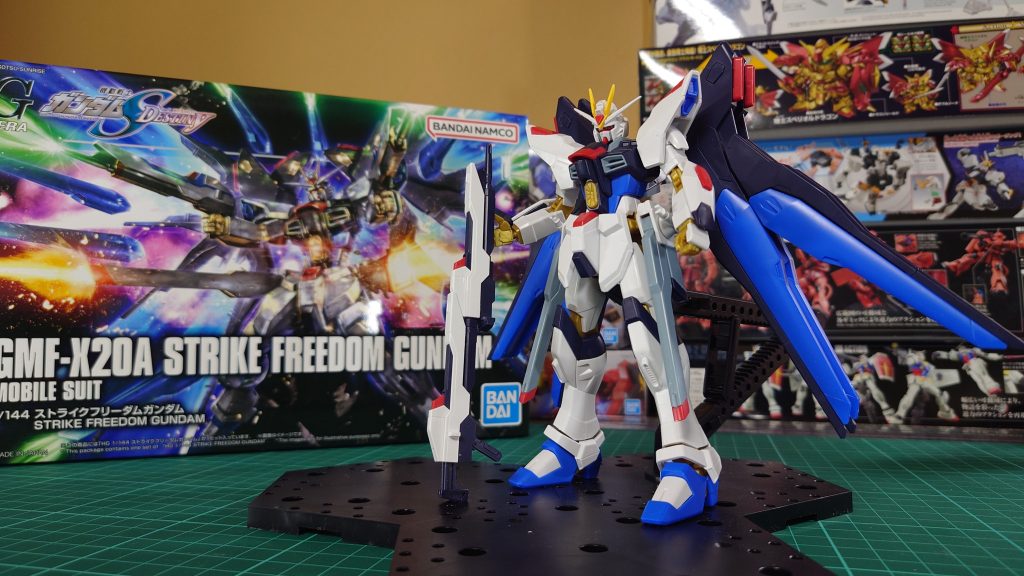 初投稿　1/144ストライクフリーダム–3枚目/制作者：リョウ