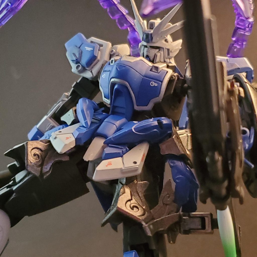 龍模様の鎧で中国武将の雰囲気が出せたらと。