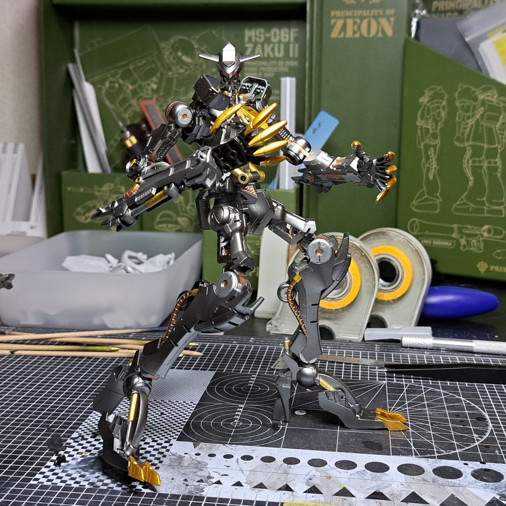 内部フレーム全塗装（前面）