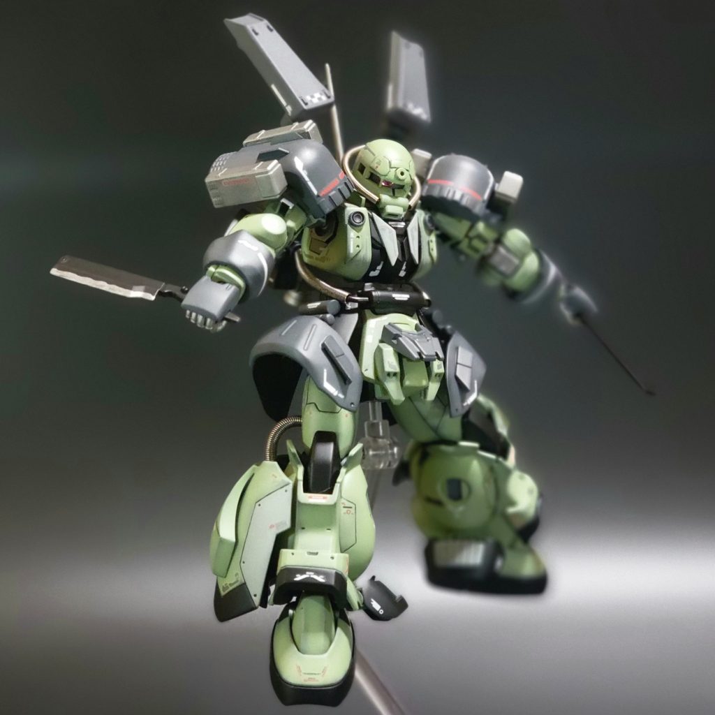アメイジングなザクの武器も使えます。