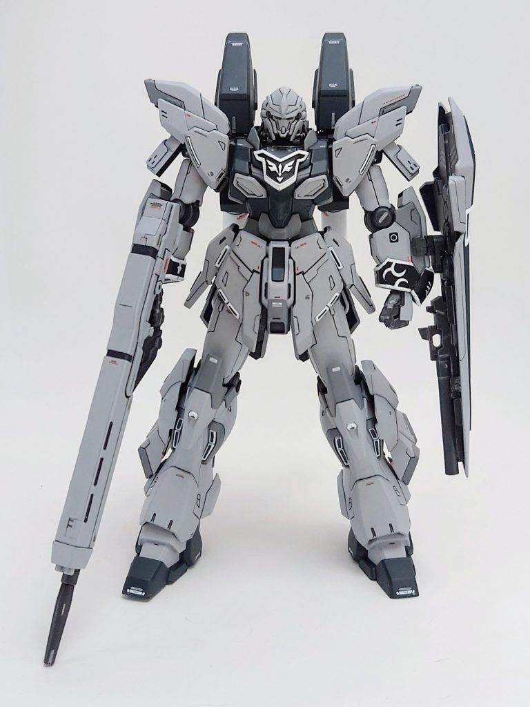 付属シールは使用せず、エングレービングも塗分けしました。メインカメラも塗分けてます。