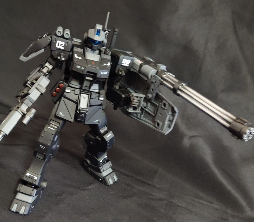 ジム・スパルタン【ブラックドッグ隊仕様】–5枚目/制作者：おとぼけ