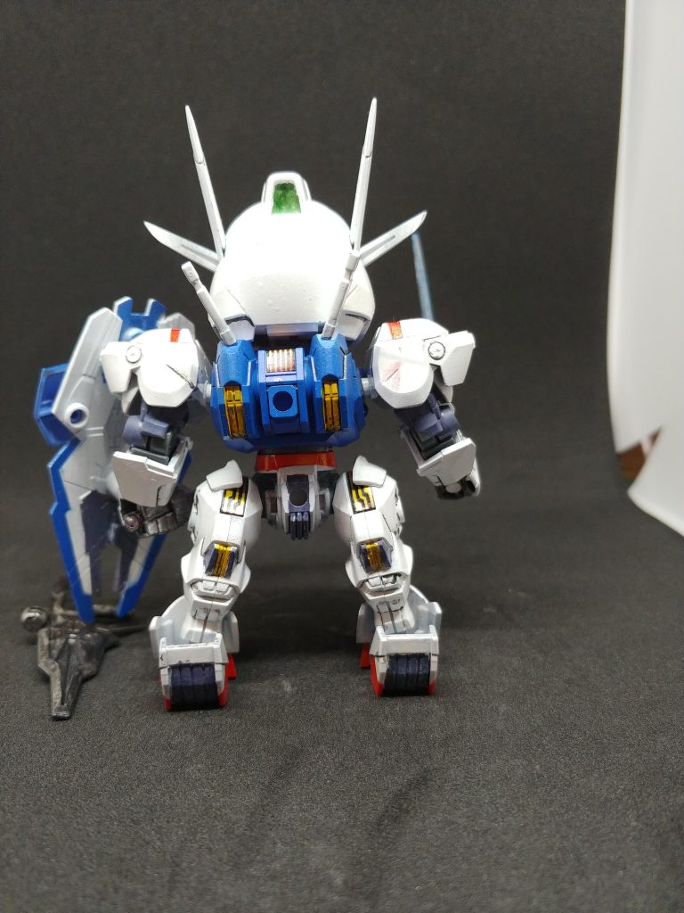 経験値低いくせにシール無しでに挑んだら、マスキングが大変で下半身になるにつれて段々雑に