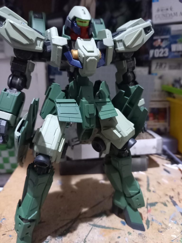 ウォッシング前首辺りは赤いのはシュヴァルベって燕って意味らしいので