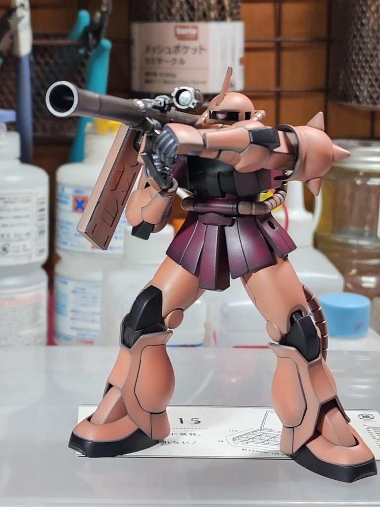 シャア専用ザクⅡです–2枚目/制作者：かつ丼