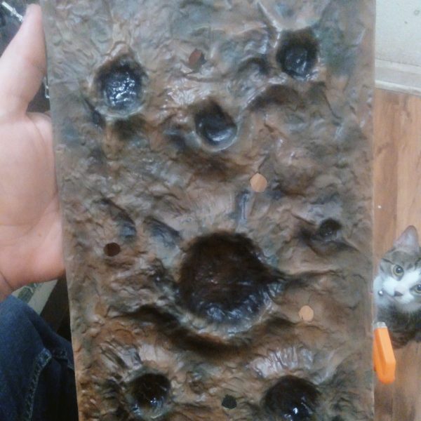 My first diorama base and explosion effects