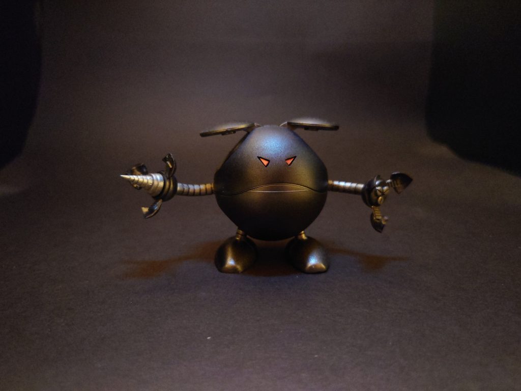 サイコハロは１００均の光硬化レジン、ディティールアップパーツ等で改造。ドリルはザク用のスパイクアーマーですｗ