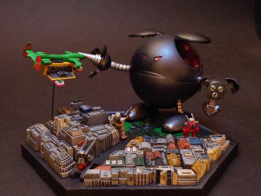 サイコハロ　ジオラマ–2枚目/制作者：ザイケン