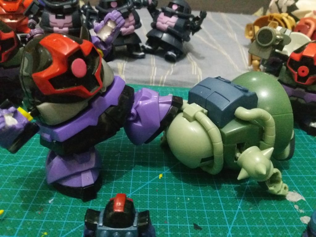 元祖SD　ドム–2枚目/制作者：LUNLUN（邪道可動）