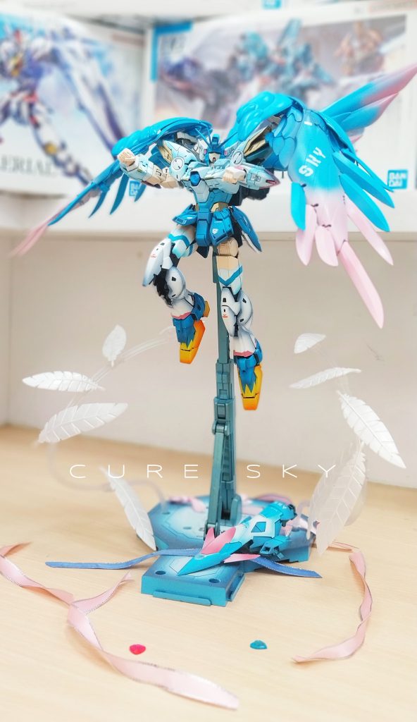 ウイングガンダムゼロカスタム  キュアスカイ–2枚目/制作者：MF
