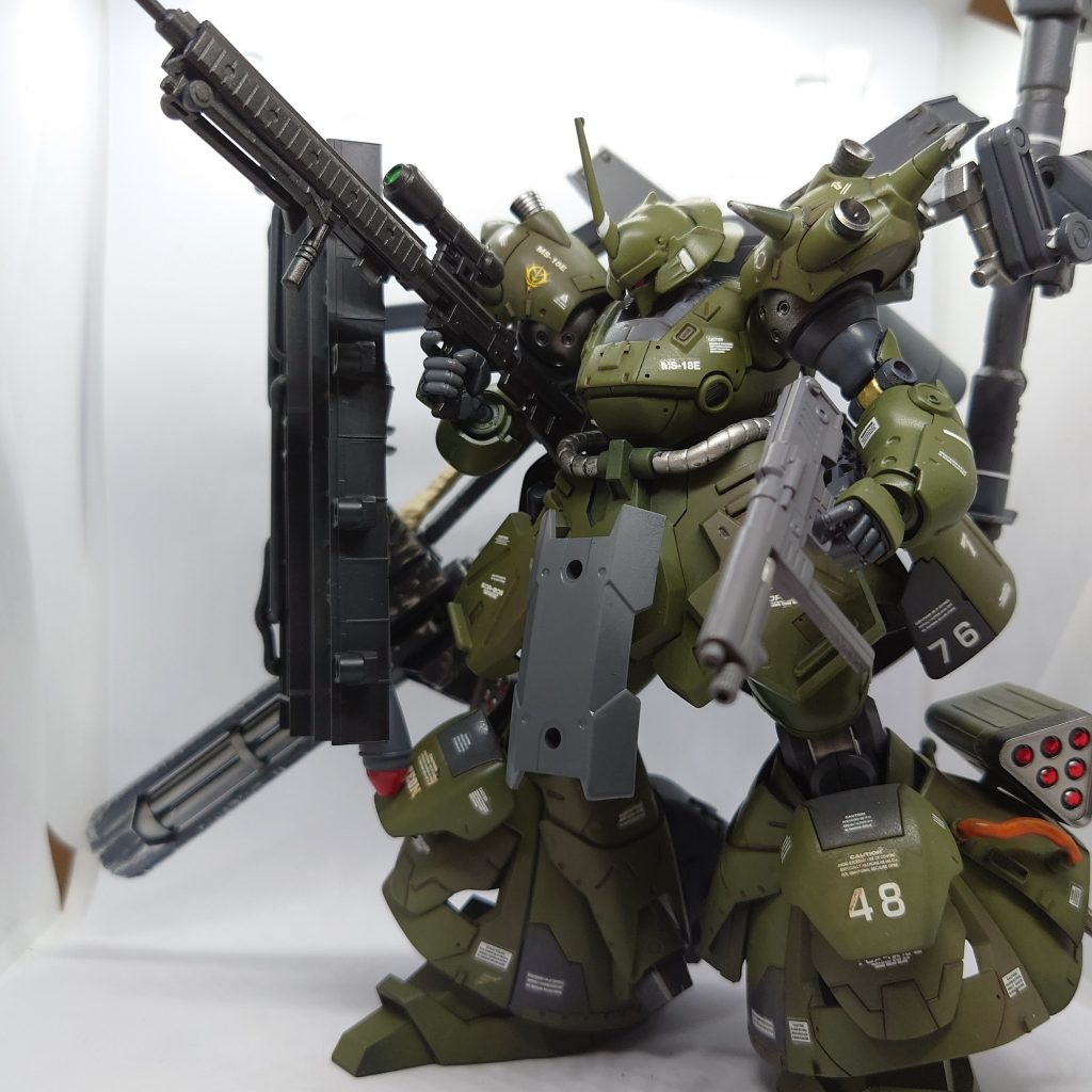 これらの装備に90ミリマシンガン、イフリート改のミサイルポッドを追加した状態はノーマルタイプと呼ばれる