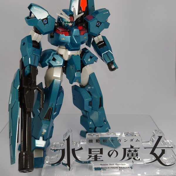 ガンダム ルブリス・ウル メタリック全塗装光沢仕上げ