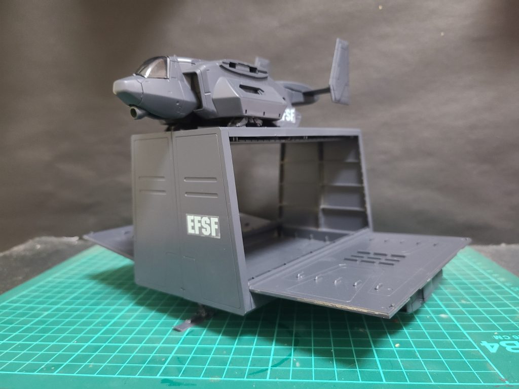 ハッチ開放状態