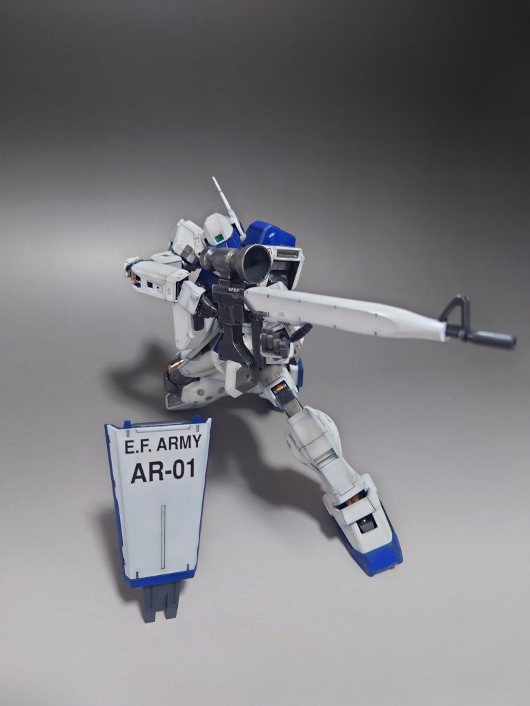 ジムスナイパーといえばこのポーズ😊