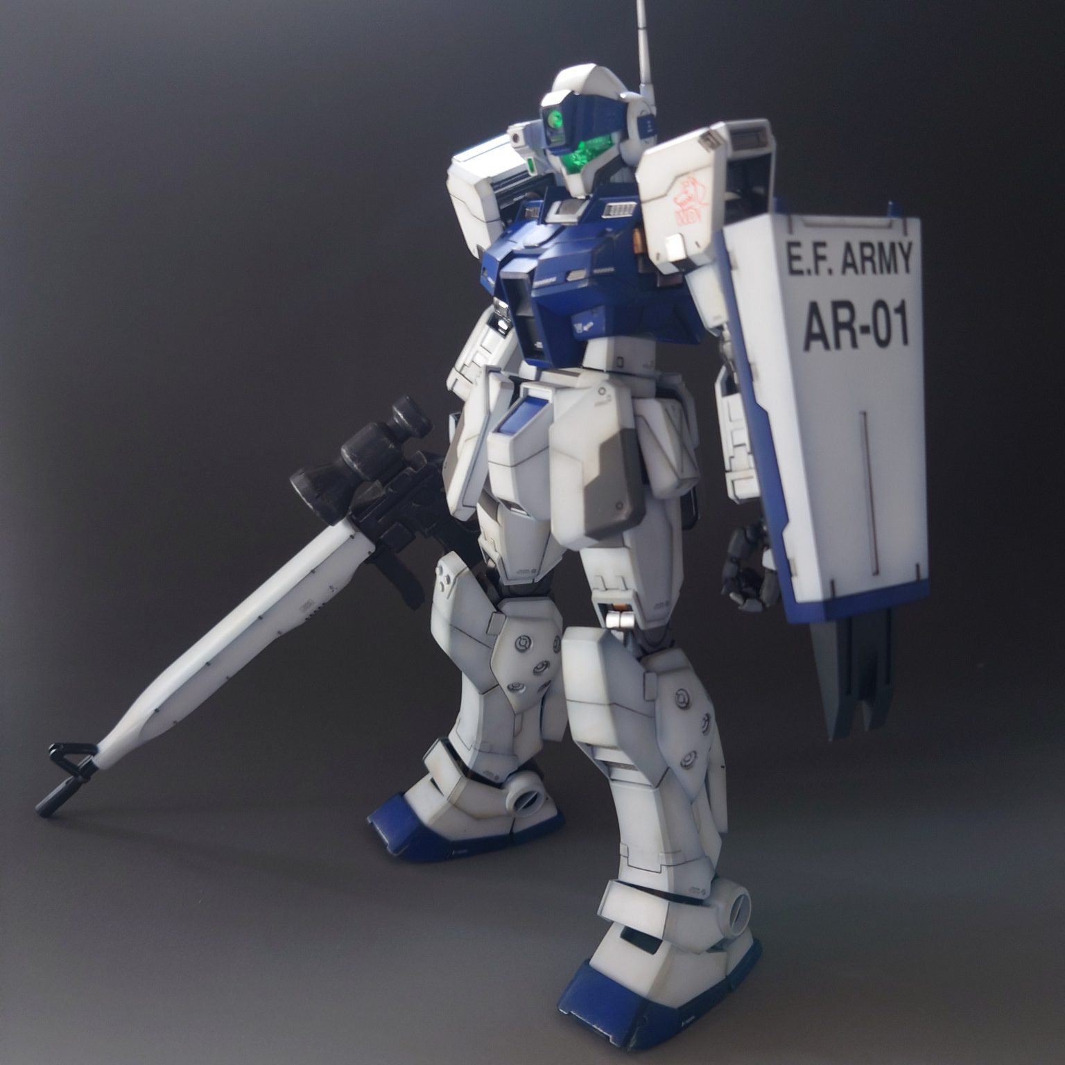 ＭＧ 1/100 ジム・スナイパーII（ホワイト・ディンゴ隊仕様）(品) - その他