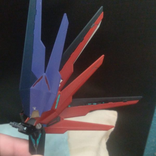 For my upcoming helios rebuild, I want to add a 2nd set of freedom wings onto the ones on helios. I think I have a good idea on how to do it. Let's see how it goes（1枚目）