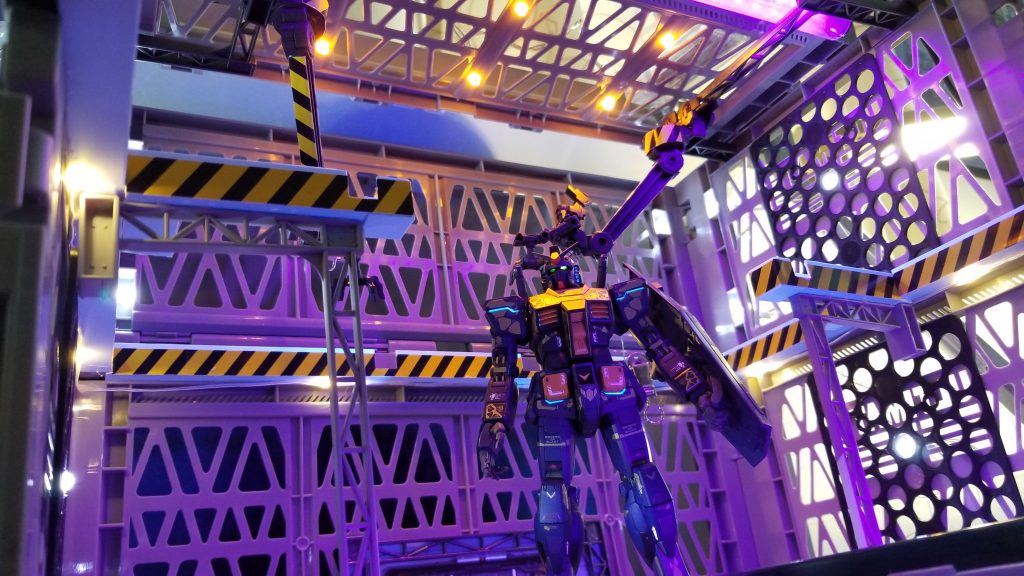 格納庫も電飾つけてみたので、一緒にあげときます。