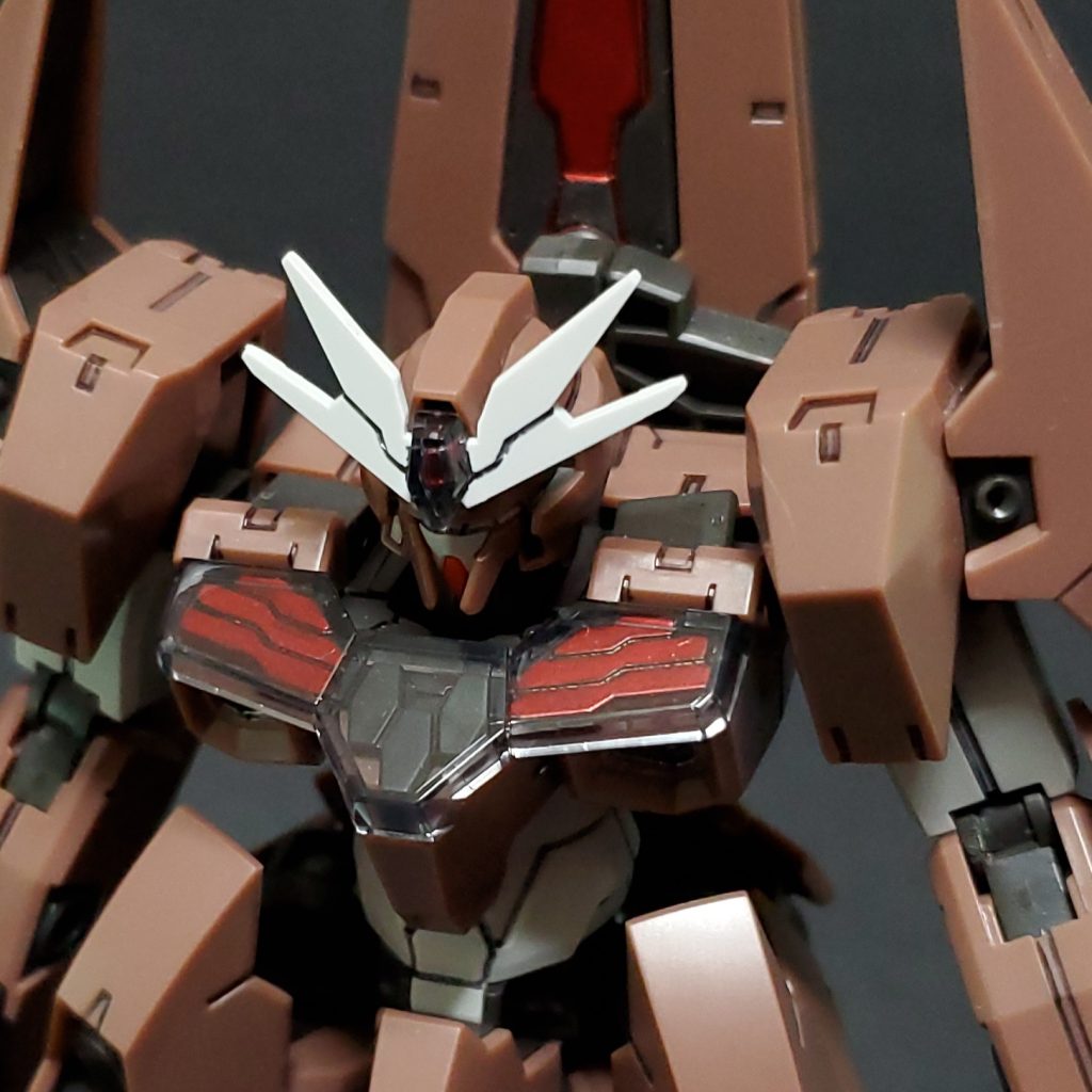 シェルユニット及びフェーズドアレイキャノンの発光部はロイヤルメタレッドで塗装しています。