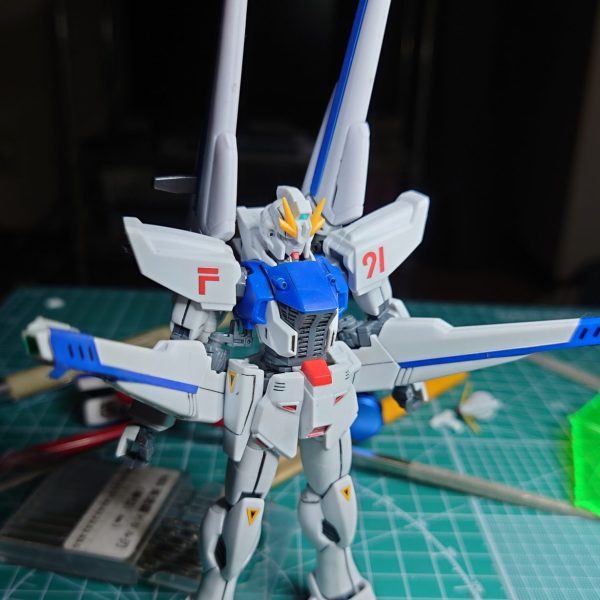 HGのF91をツインヴェスバー仕様に！