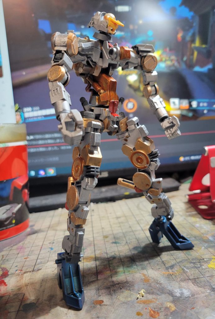 フォロワーさんの影響で、フレーム塗装も色分け🎨これが結果的にうまく働きました😉